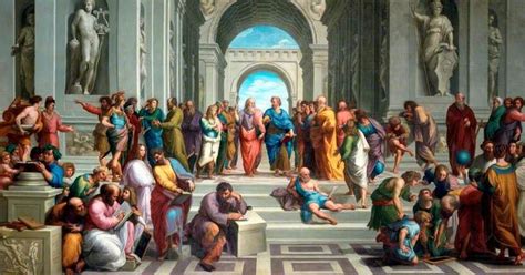 how big is the school of athens painting