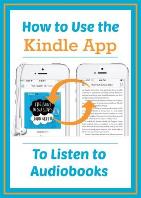 how to listen to books on Kindle and the future of audiobooks